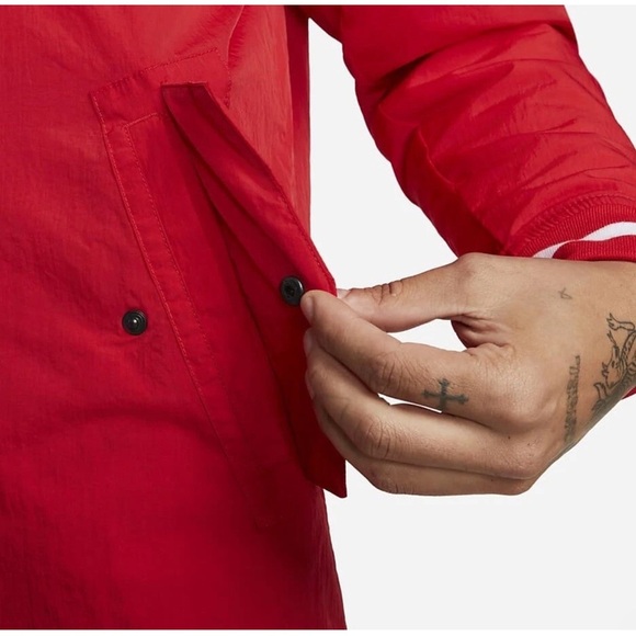 Nike Women’s Athletic Insulated Windbreaker Dugout Stock Bench Jacket NWT - Picture 5 of 16